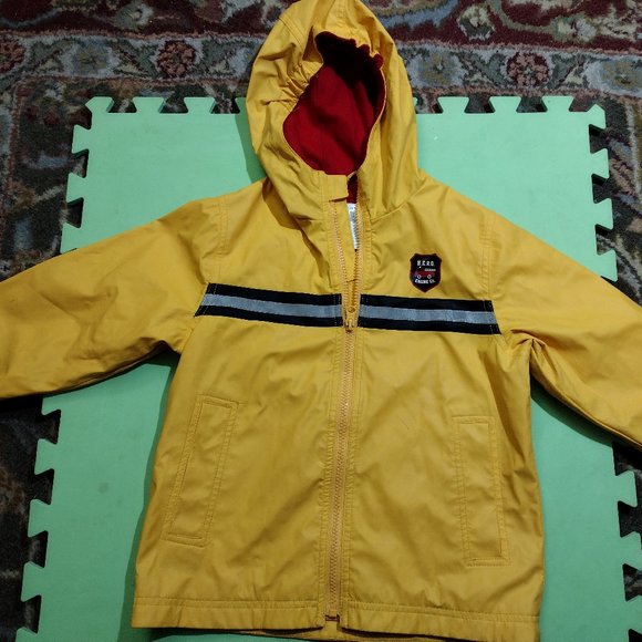 Carters Fire Department Rain Coat size small 4 - Picture 1 of 5